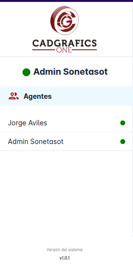 Agentes conectados