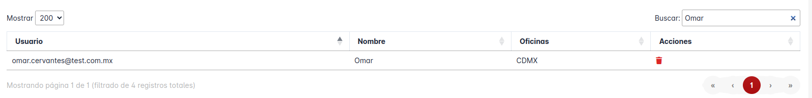 Busqueda nombre de agente